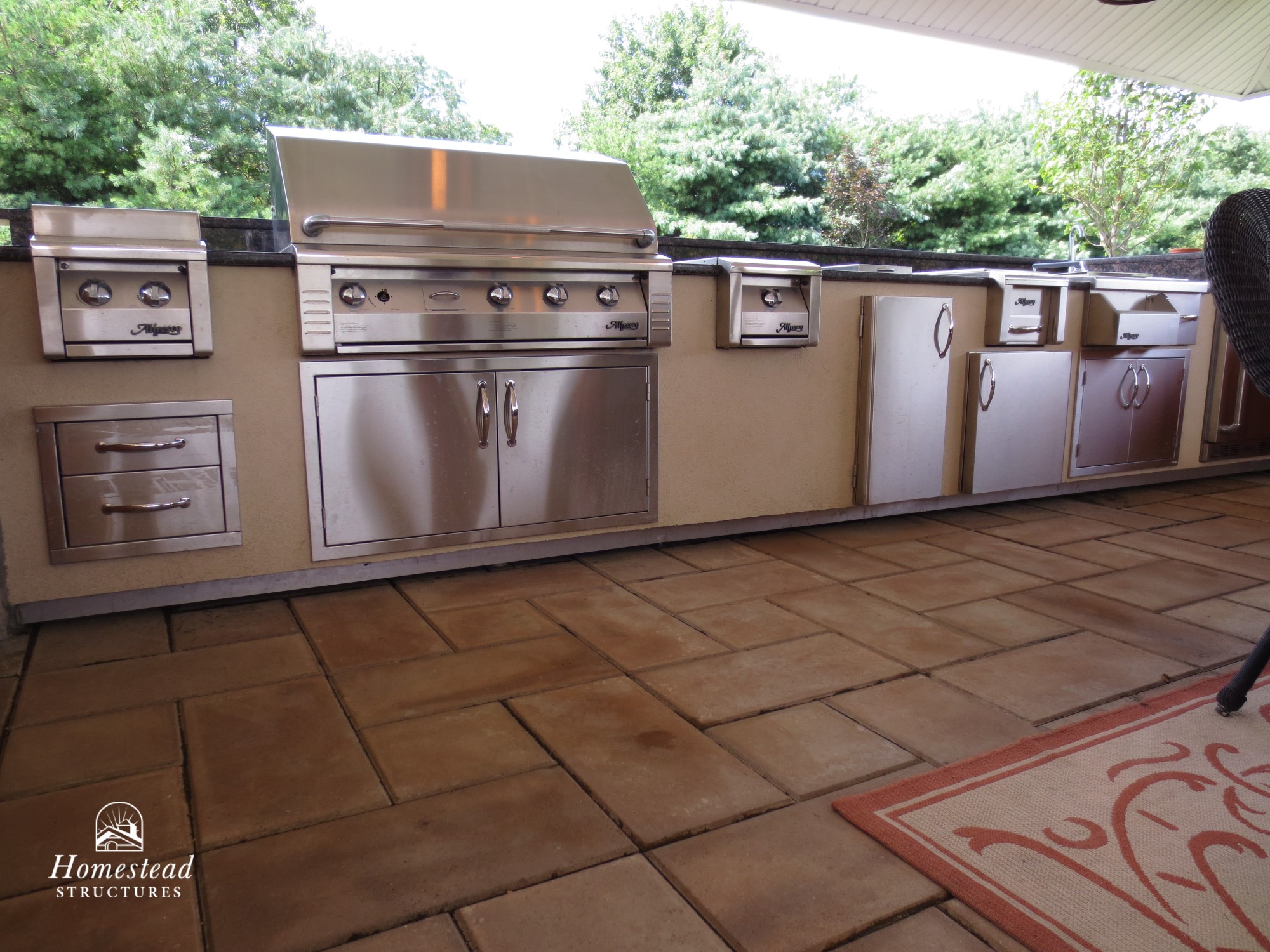 Custom Outdoor Kitchens Builders Homestead Structures